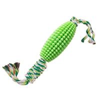 HKM-1430077 Corn & Ball Dog Chew Toy Set for Teething Relief and Dental Health