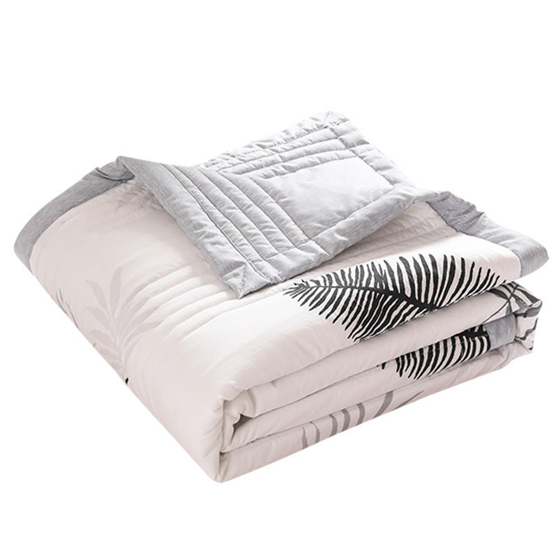 HKM-143059 Reversible Cotton Thicken Blanket for All Seasons – Versatile for Kids and Adults