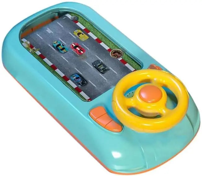 HKM-143187 Kids Educational Driving Simulator Toy with Steering Wheel for Ages 0-4