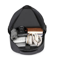 HKM-143443 Lightweight Breathable Laptop Backpack with Stylish Design and High Capacity Shoulder Strap