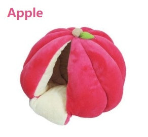 HKM-1435325 Cozy Fruit-Shaped Cat House for Winter - Small & Large Sizes Available