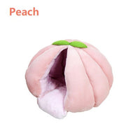 HKM-1435325 Cozy Fruit-Shaped Cat House for Winter - Small & Large Sizes Available