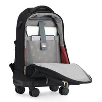HKM-143699 Large Capacity Rolling Business Carry-On Trolley Travel Backpack for Air Travel