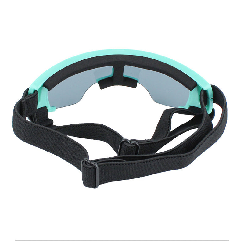 HKM-1438653 UV Proof Dog Goggles for Sun Protection - Casual Style, Black & Blue Options