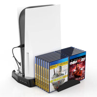 HKM-143891 Multifunctional Charging and Cooling Fan Stand for Devices