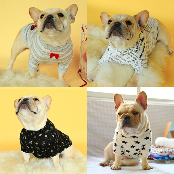 HKM-1439421 French and British Style Knitted Dog Clothes in Polyester - Two-Legged Pet Apparel