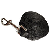 HKM-1440829 10m Dog Leash with 2.5cm Width, Durable Polypropylene and Titanium Alloy Hook, Available in Multiple Colors