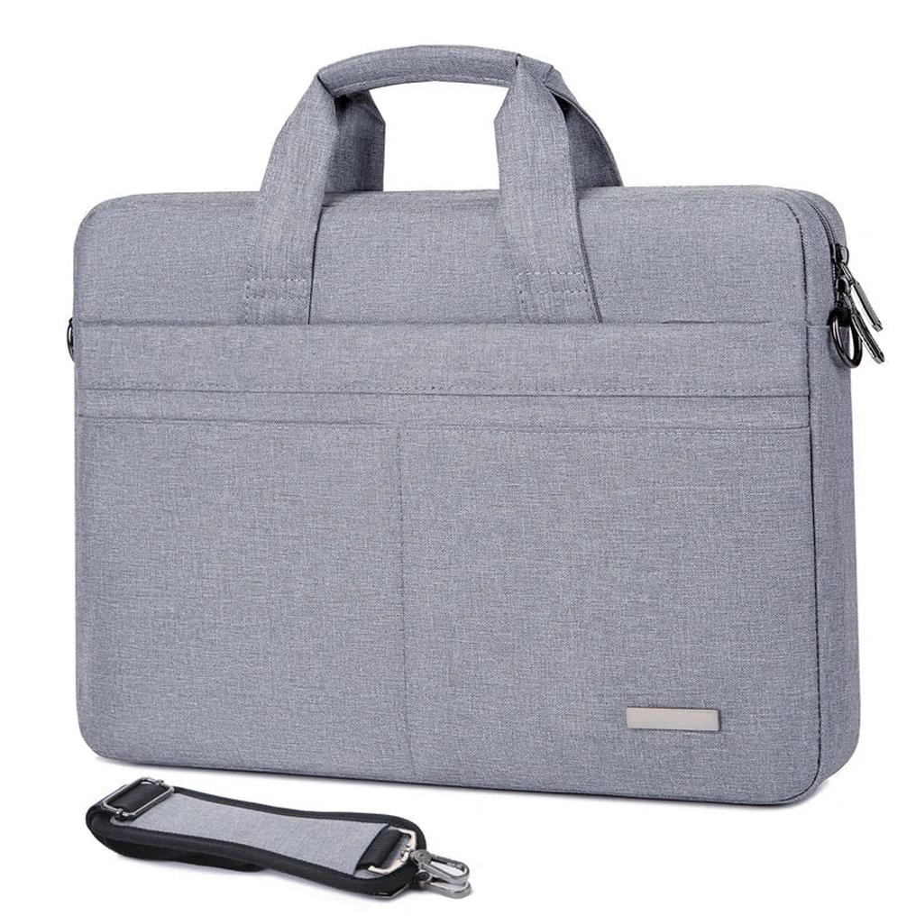 HKM-144083 15.6-Inch Polyester Laptop Bag with Multiple Compartments and Stylish Design