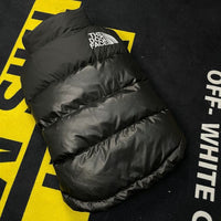 HKM-1441213 Warm Down Vest for Dogs - Comfortable Autumn and Winter Apparel in Black for Small to XXL Sizes
