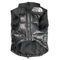 HKM-1441213 Warm Down Vest for Dogs - Comfortable Autumn and Winter Apparel in Black for Small to XXL Sizes