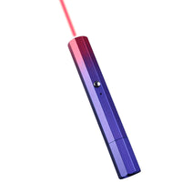 HKM-1441853 USB Charging Outdoor Trainer Laser Pointer, Green/Red/Blue Light, 5mW Power, Aluminum Body, Includes Lanyard