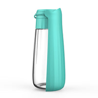 HKM-1442877 Portable Folding Dog Water Bottle - 550ml Capacity for Medium to Large Dogs - Outdoor Travel Essential