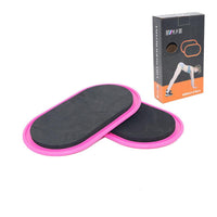 HKM-144403 Sliding Exercise Mat for Home Workouts and Fitness Training