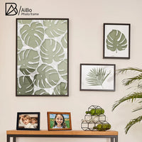 HKM-144403 Solid Wooden Photo Frames in Various Sizes for Wall Decor