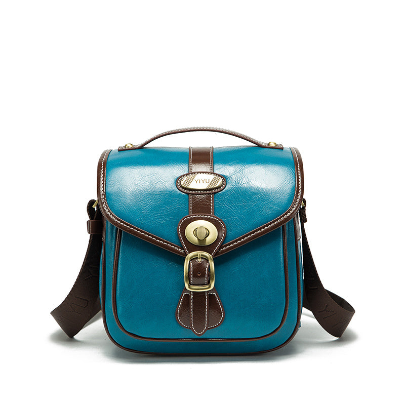 HKM-144595 One-Shoulder Reverse Camera Bag with High-Grade Canvas and PU Leather Options
