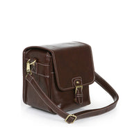 HKM-144595 One-Shoulder Reverse Camera Bag with High-Grade Canvas and PU Leather Options