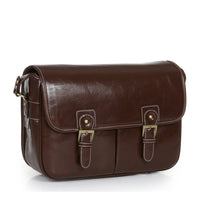 HKM-144595 One-Shoulder Reverse Camera Bag with High-Grade Canvas and PU Leather Options