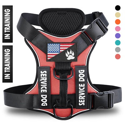 HKM-1446077 Reflective Adjustable Breathable Polyester Dog Strap for Optimal Comfort and Durability
