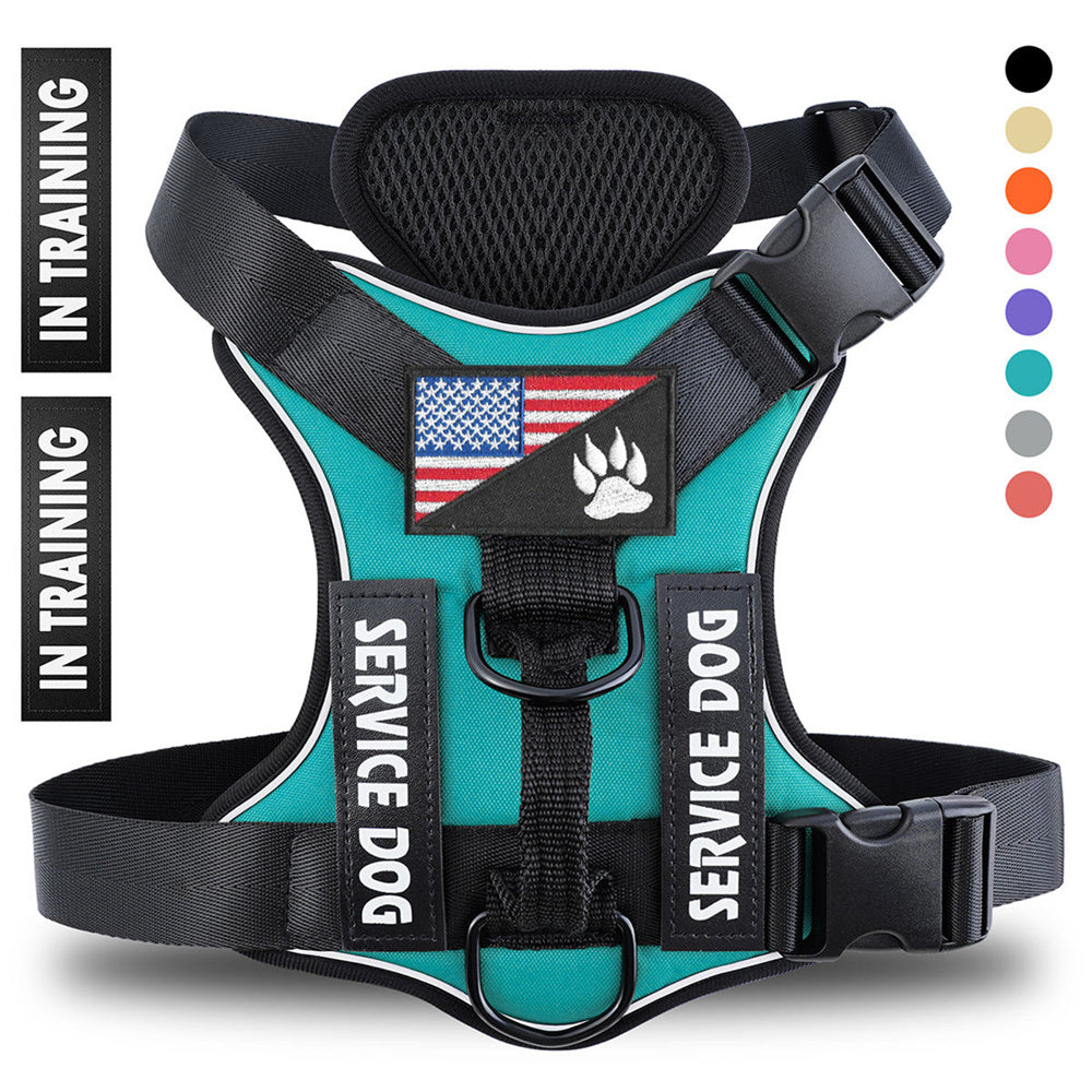 HKM-1446077 Reflective Adjustable Breathable Polyester Dog Strap for Optimal Comfort and Durability