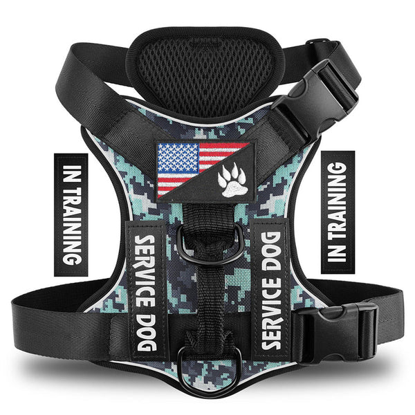 HKM-1446077 Reflective Adjustable Breathable Polyester Dog Strap for Optimal Comfort and Durability