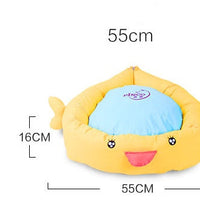 HKM-1446845 Universal Four Seasons Teddy Pet House for Dogs and Cats, Soft Cloth with PP Cotton Filling, Size 55 x 16 cm