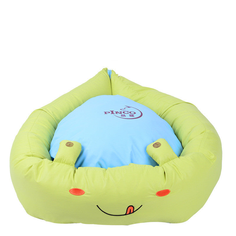 HKM-1446845 Universal Four Seasons Teddy Pet House for Dogs and Cats, Soft Cloth with PP Cotton Filling, Size 55 x 16 cm