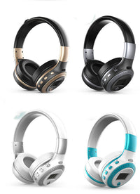 HKM-144723 Wireless Bluetooth Headset with Stereo Sound and Voice Control - Model ZL B19