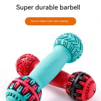 HKM-1447613 Durable Rubber Dog Toy for Large Dogs - Bite-Resistant Molar Design in Various Colors