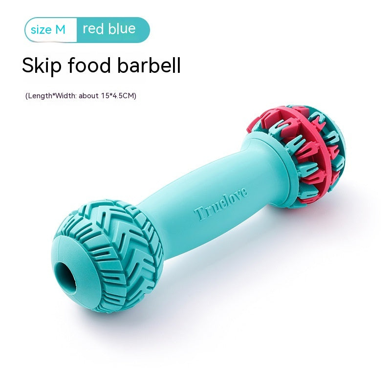 HKM-1447613 Durable Rubber Dog Toy for Large Dogs - Bite-Resistant Molar Design in Various Colors