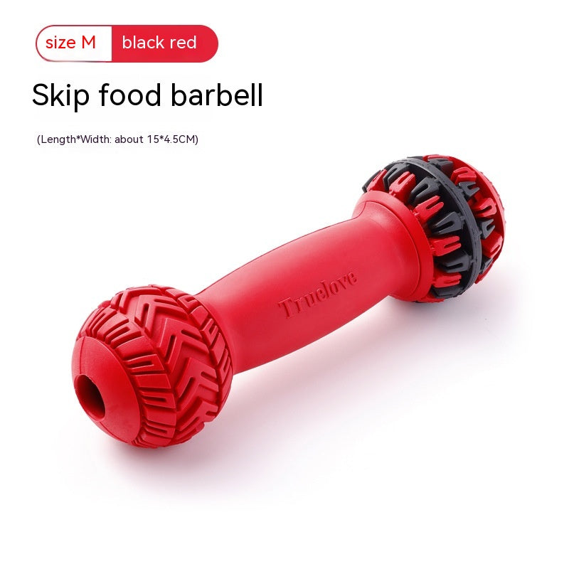 HKM-1447613 Durable Rubber Dog Toy for Large Dogs - Bite-Resistant Molar Design in Various Colors