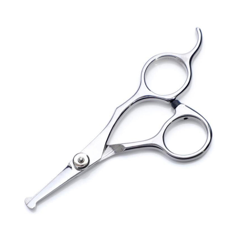HKM-1448381 Stainless Steel Pet Scissors Set with Round Head Design, Comb, Cleaning Cloth, and Storage Bag