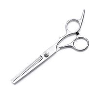 HKM-1448381 Stainless Steel Pet Scissors Set with Round Head Design, Comb, Cleaning Cloth, and Storage Bag