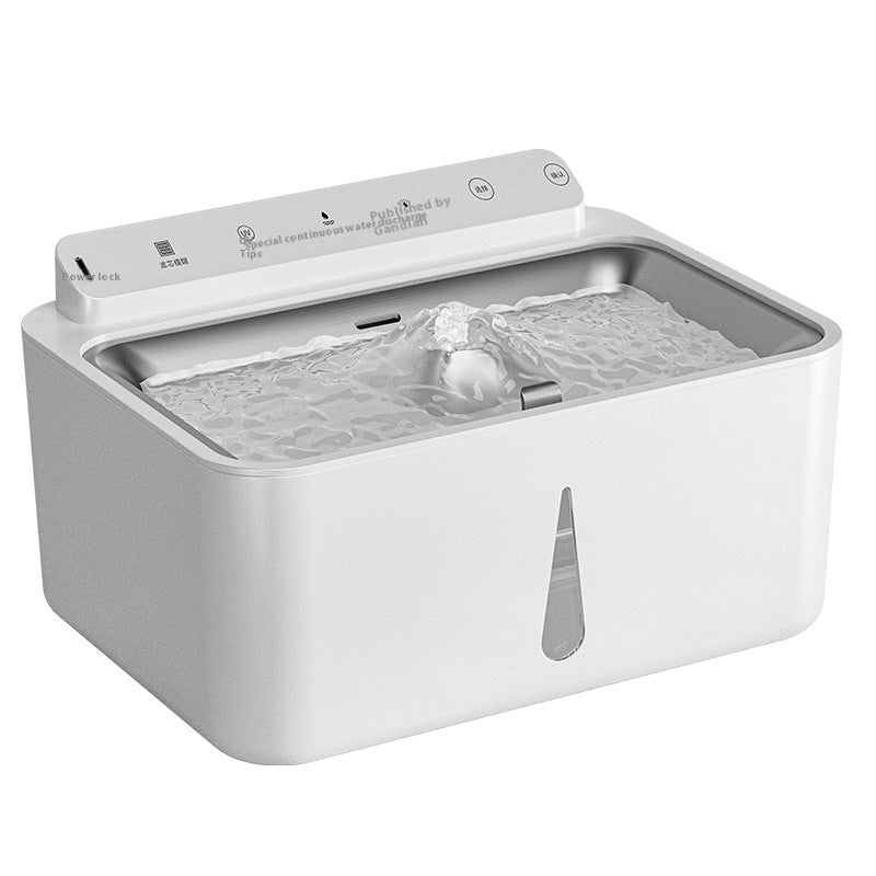 HKM-1448637 Automatic Cat Water Fountain with Constant Temperature Heating and Filtration System