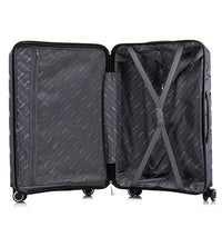 HKM-144915 Minimalist Travel Suitcase Set - 3 Piece Luggage (20/24/28 Inch)