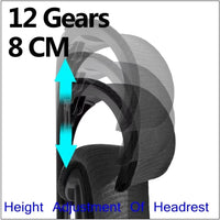 HKM-144979 Ergonomic 3D Mesh Office Chair with Adjustable Headrest and Armrests for Enhanced Comfort