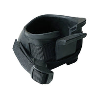 HKM-1450045 Rubber Horse Hoof Boots for Wound Care and Protection - Black, Sizes S to XL