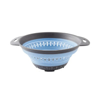 HKM-145235 Collapsible TPR Folding Drain Basket for Fruit and Vegetable Washing and Kitchen Storage