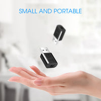 HKM-145363 Bluetooth 5.0 Audio Adapter - 2-in-1 Receiver and Transmitter for TV, Computer, and Car