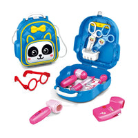 HKM-145363 Medical Pretend Play Role Set for Kids - 14 Pieces Educational Toy for Children Aged 5 to 7
