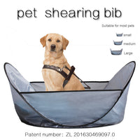 HKM-1454141 Pet Grooming Shearing Bib for Hassle-Free Home Grooming - Easy to Use, Oxford Cloth, Various Colors