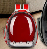 HKM-1454781 Expandable Transparent Mesh Pet Backpack for Pets Up to 6kg - Various Colors Available