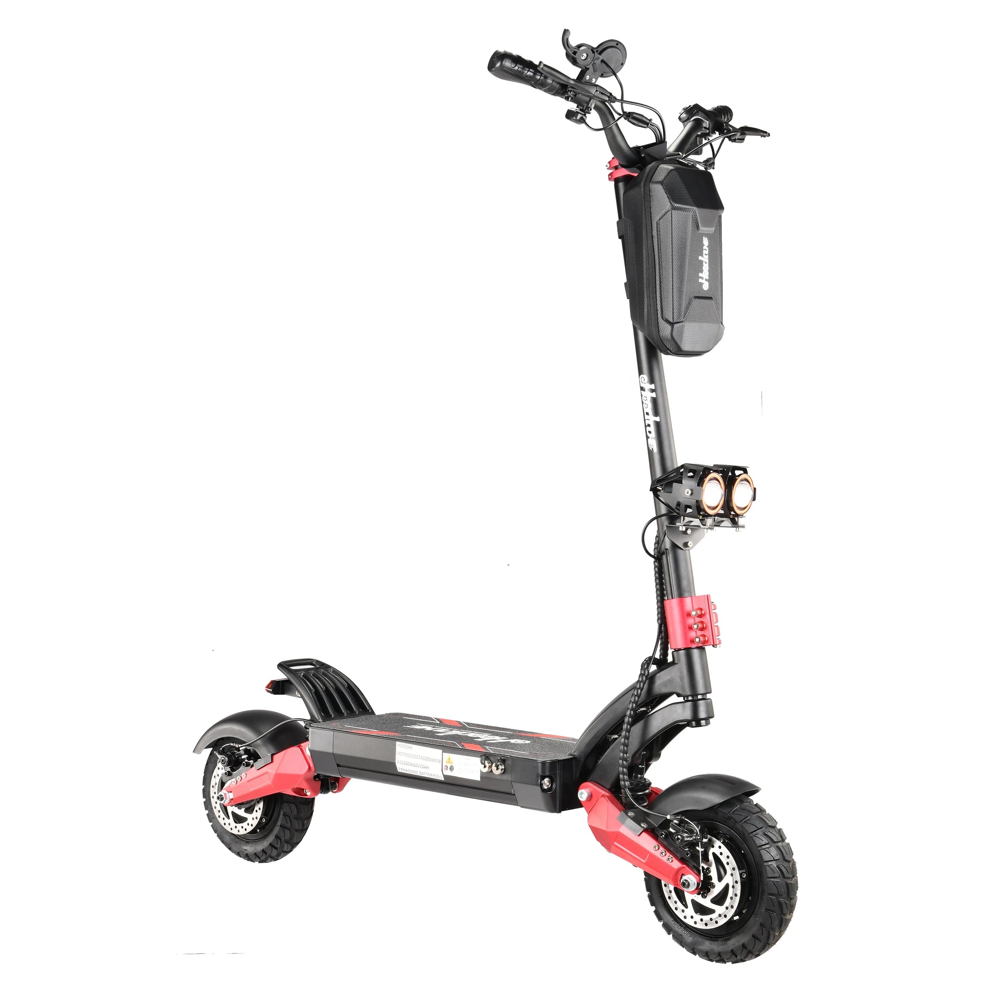 HKM-145555 High-Speed Waterproof Electric Scooter with Double Motor, Hydraulic Brake, and Foldable Design 3200W/5600W