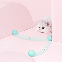 HKM-1455805 Intelligent Rotating Ball Teaser Toy for Cats and Kittens - Automatic Rolling Pet Toy with Bionic Motion