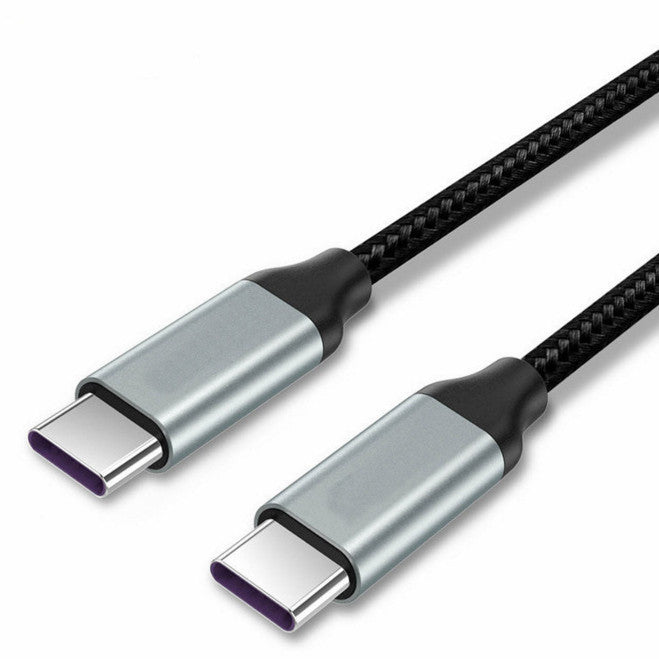 HKM-145747 1m Type C Fast PD Charging Cable - Integrated Plug, White