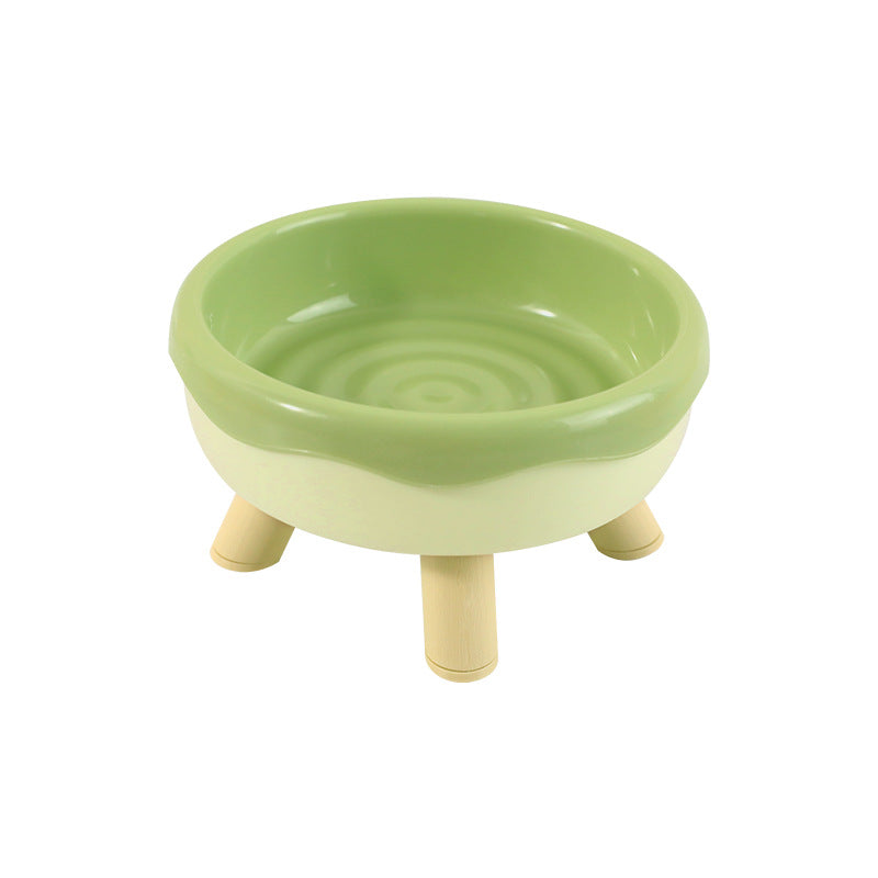 HKM-1458493 Donut and Pig Nose Cat Bowls in Various Colors - 300ml Pet Food Holders