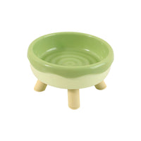HKM-1458493 Donut and Pig Nose Cat Bowls in Various Colors - 300ml Pet Food Holders