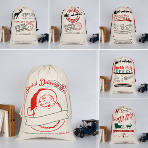 HKM-146131 Festive Christmas Gift Bag, 50x70cm, Perfect for Present Wrapping