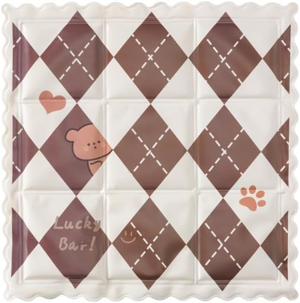 HKM-1461565 Cooling Pet Mat for Dogs and Cats - Portable, Breathable Sleeping Pad with Non-Toxic PVC, Ideal for Indoor and Outdoor Use