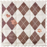 HKM-1461565 Cooling Pet Mat for Dogs and Cats - Portable, Breathable Sleeping Pad with Non-Toxic PVC, Ideal for Indoor and Outdoor Use