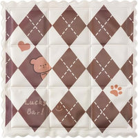 HKM-1461565 Cooling Pet Mat for Dogs and Cats - Portable, Breathable Sleeping Pad with Non-Toxic PVC, Ideal for Indoor and Outdoor Use